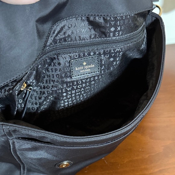 Kate Spade Black Crossbody Bag with Gold Details - Picture 7 of 7